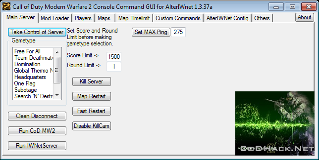 Console Command GUI v0.99.4