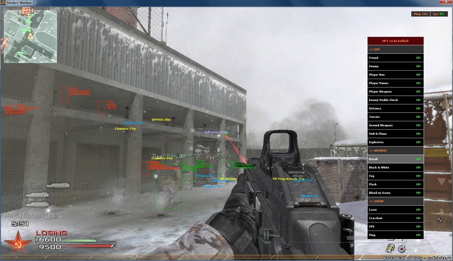 Moder Warfare 2 MultiHack v1.0 для Modern Warfare 2